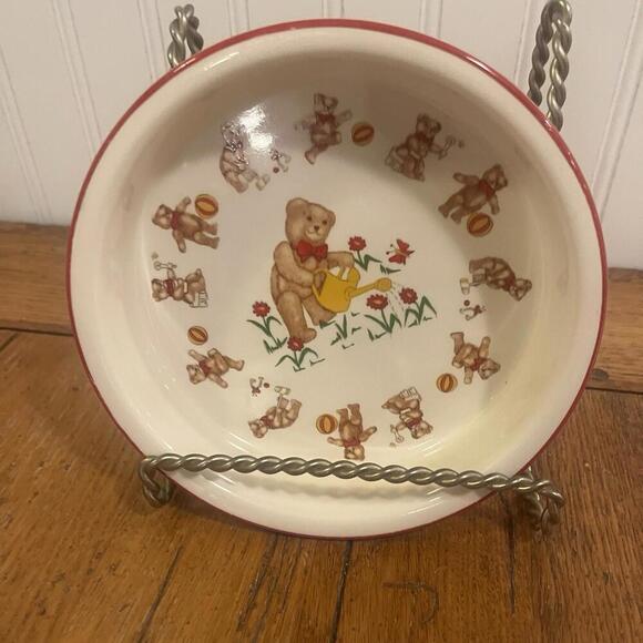 Mason's Ironstone Teddy Bear Cereal Bowl--1984 Ironstone Made In England - Picture 1 of 7